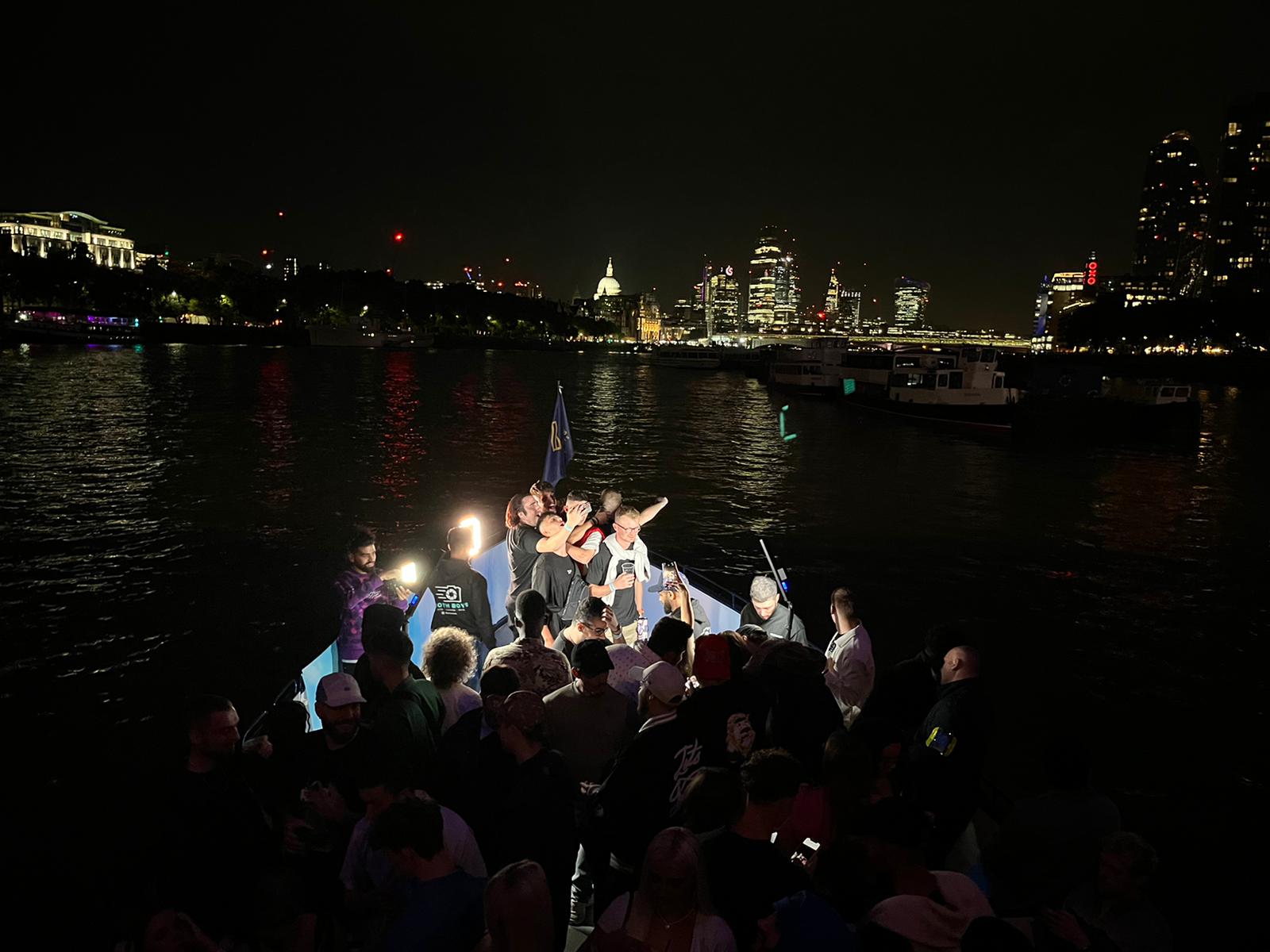 Night boat rides- Thames Party Boats