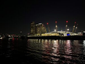 River Thames at night