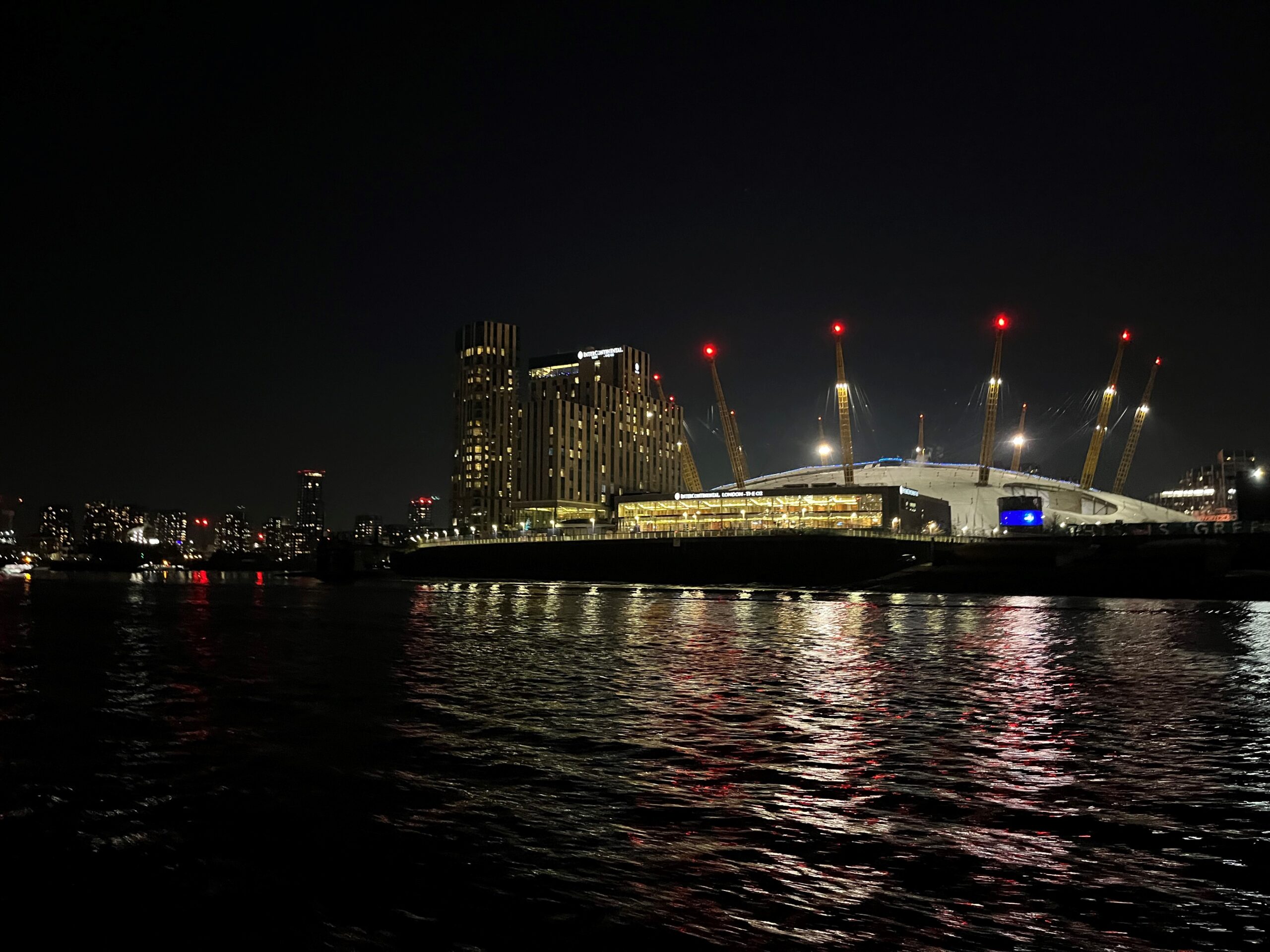 River Thames at night