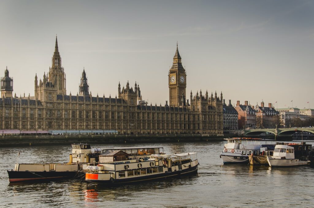 boat on the Thames